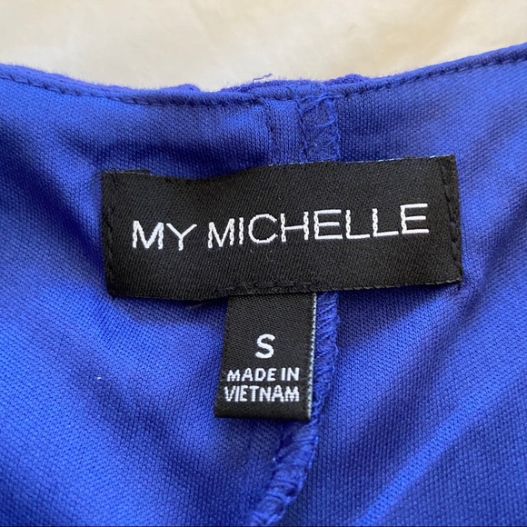 My Michele Blue Sundress size S - Picture 7 of 8